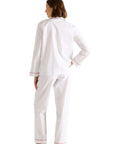 Laurence Tavernier Essentiel Long Pj Set in Multi Stripe