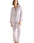 Laurence Tavernier Essentiel Long Pj Set in Rose