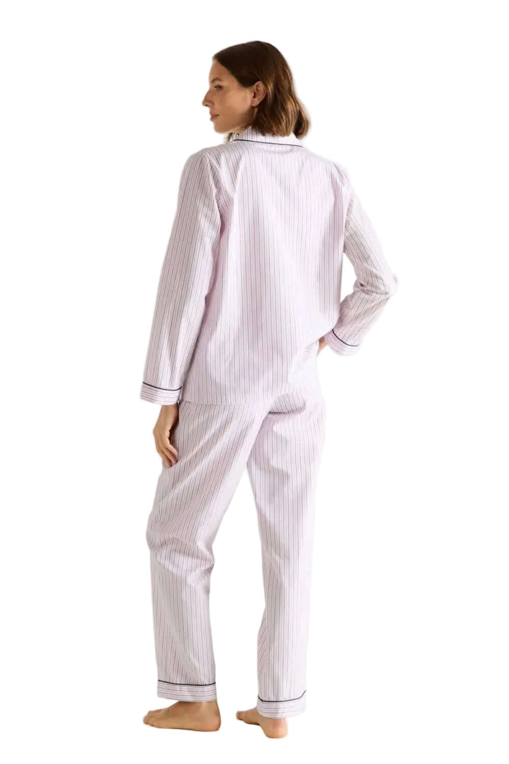 Laurence Tavernier Essentiel Long Pj Set in Rose