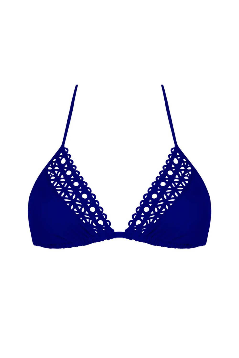 Lise Charmel Ajourage Couture Triangle Bikini with Ties in Outremer
