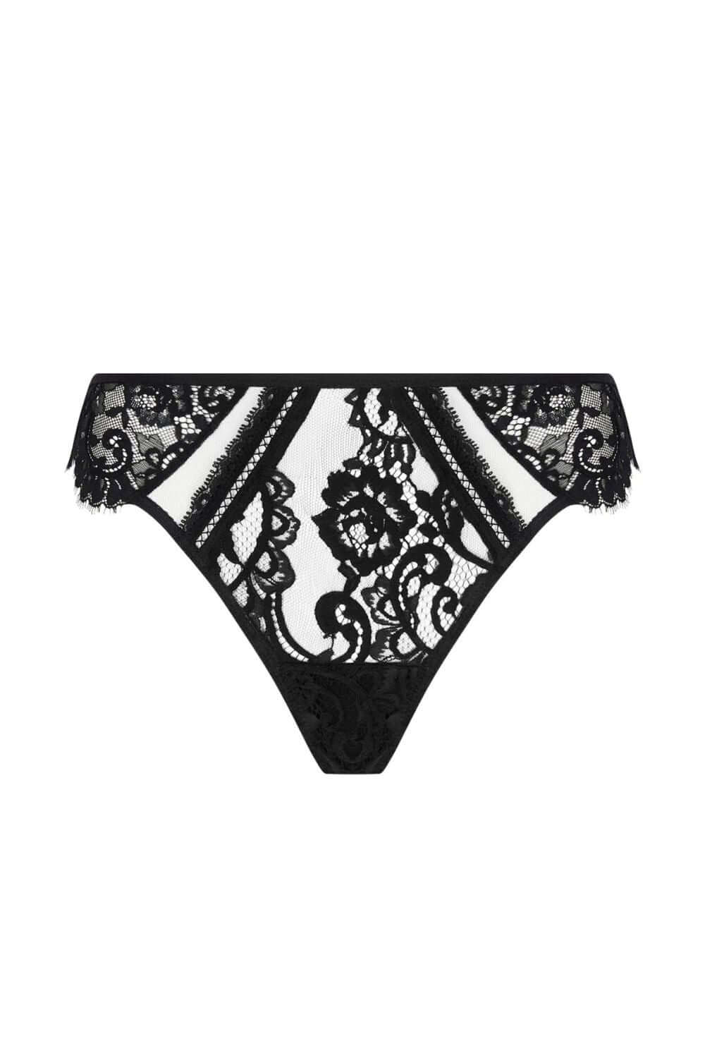 Lise Charmel Desirs de Venise Thong in Black