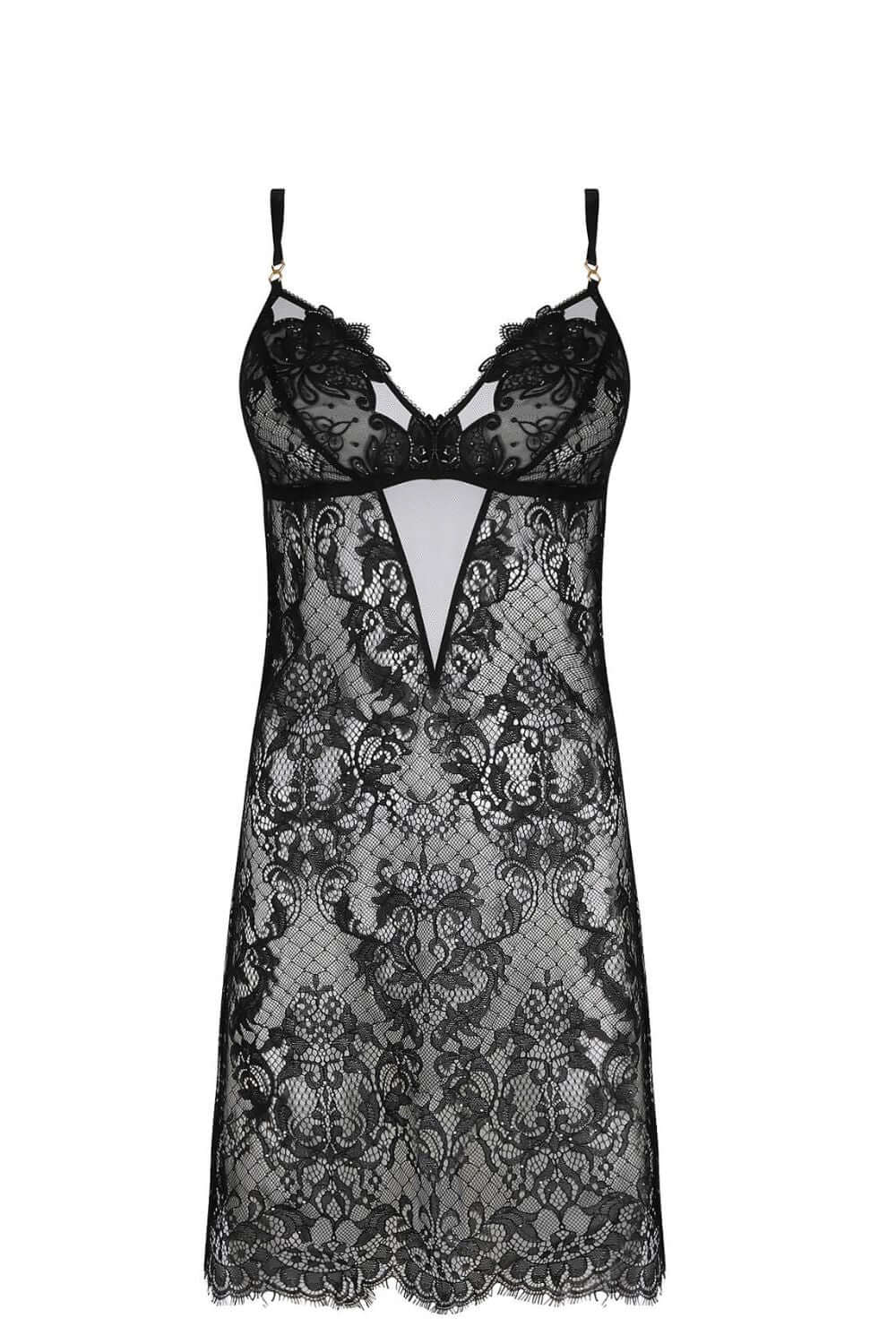 Lise Charmel Diva Glamour Babydoll in Black