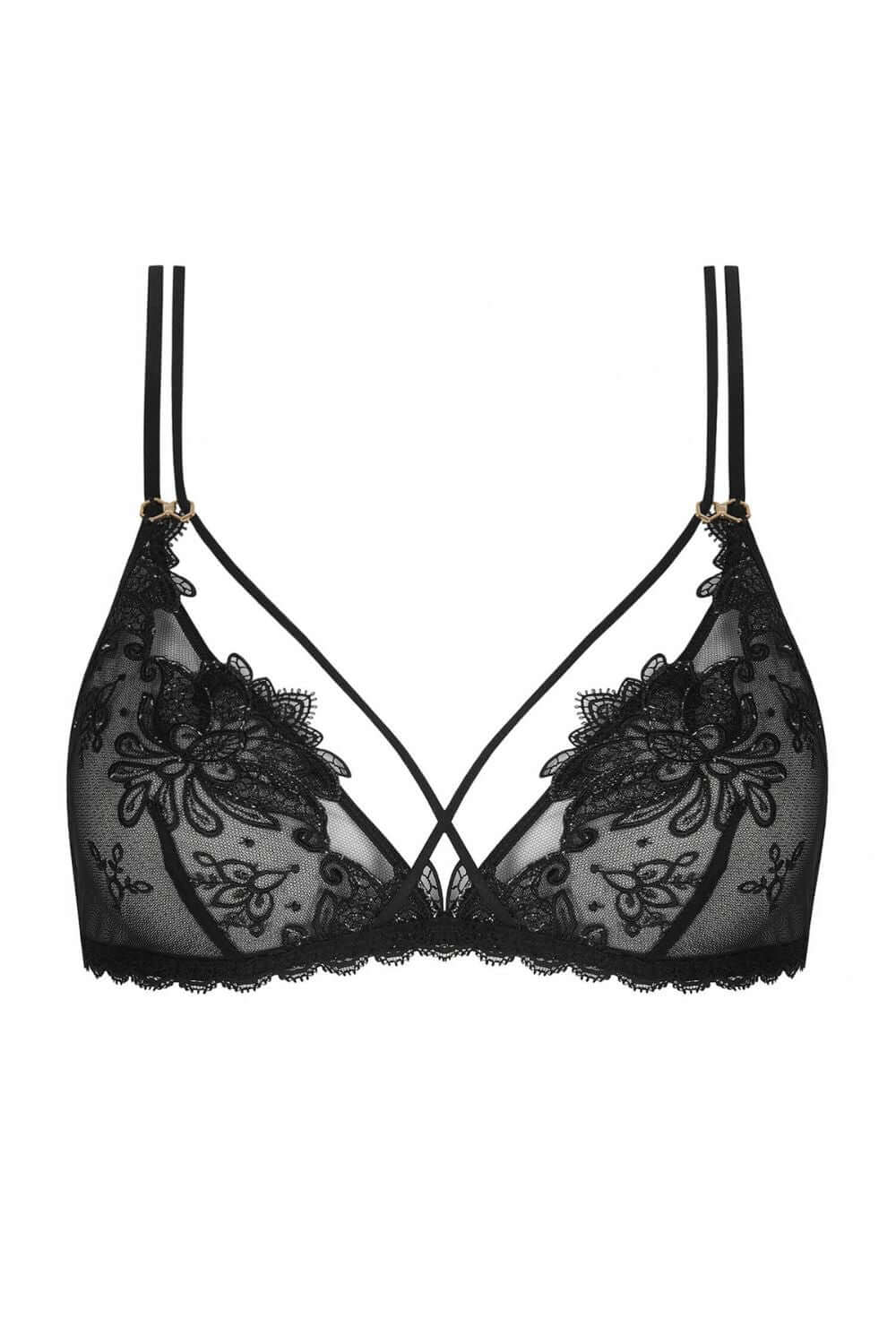 Lise Charmel Diva Glamour Non Wire Triangle Bra in Black
