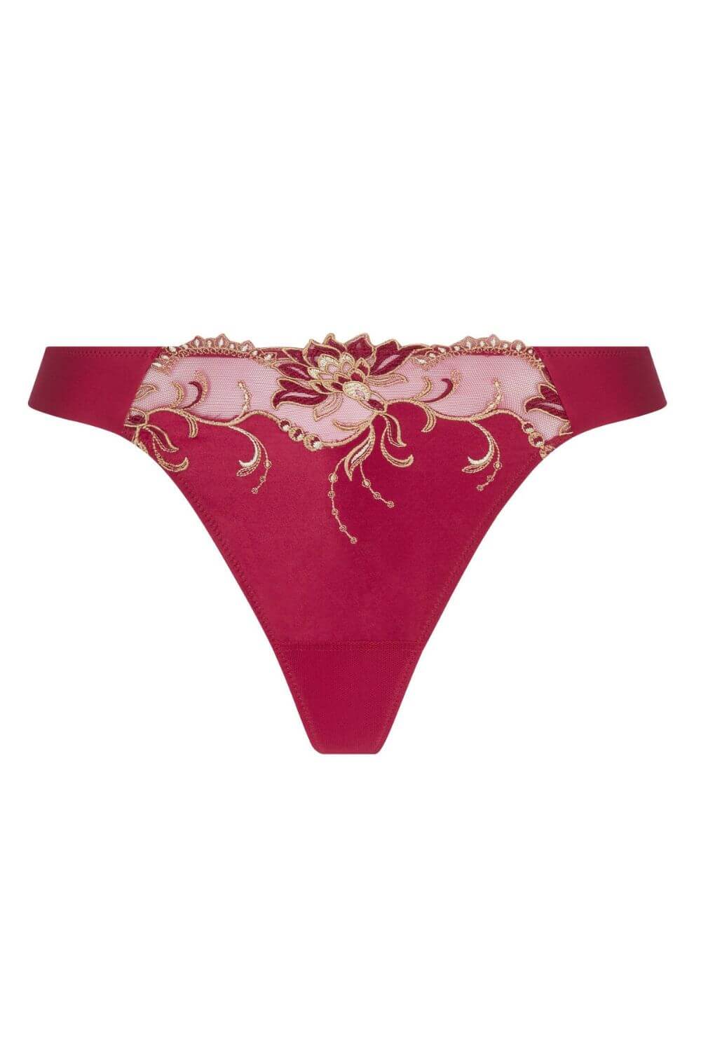 Lise Charmel Eblouissante Icone Thong in Rubis