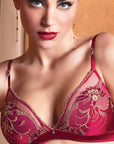 Lise Charmel Eblouissante Icone Triangle Bralette in Rubis