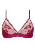 Lise Charmel Eblouissante Icone Triangle Bralette in Rubis