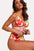 Lise Charmel Envolee Florale Non Wire Swimsuit Plunging Neckline in Bouquet Floral