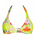 Lise Charmel Fleurs Splendeur Triangle Bikini in Splendeur Lime