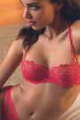 Lise Charmel Source Beaute Demi Cup Bra in Hibiscus
