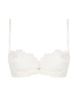 Lise Charmel Sublime Organza Demi Cup Bra in Ecru Nacre