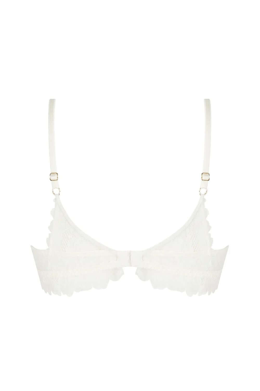 Lise Charmel Sublime Organza Demi Cup Bra in Ecru Nacre
