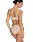 Lise Charmel Sublime Organza Demi Cup Bra in Ecru Nacre