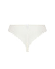 Lise Charmel Sublime Organza Thong in Ecru Nacre