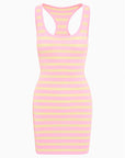 LoveShackFancy Gayle Stripe Mini Dress