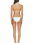 LoveShackFancy Harbor Bikini in Celadon Drift