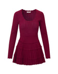 LoveShackFancy Lavender Dress in Spiced Berry