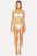 LoveShackFancy Lilabella Bikini in Sunwashed Ivory