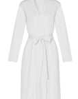 Marelle Elle Long Sleeve Robe in White