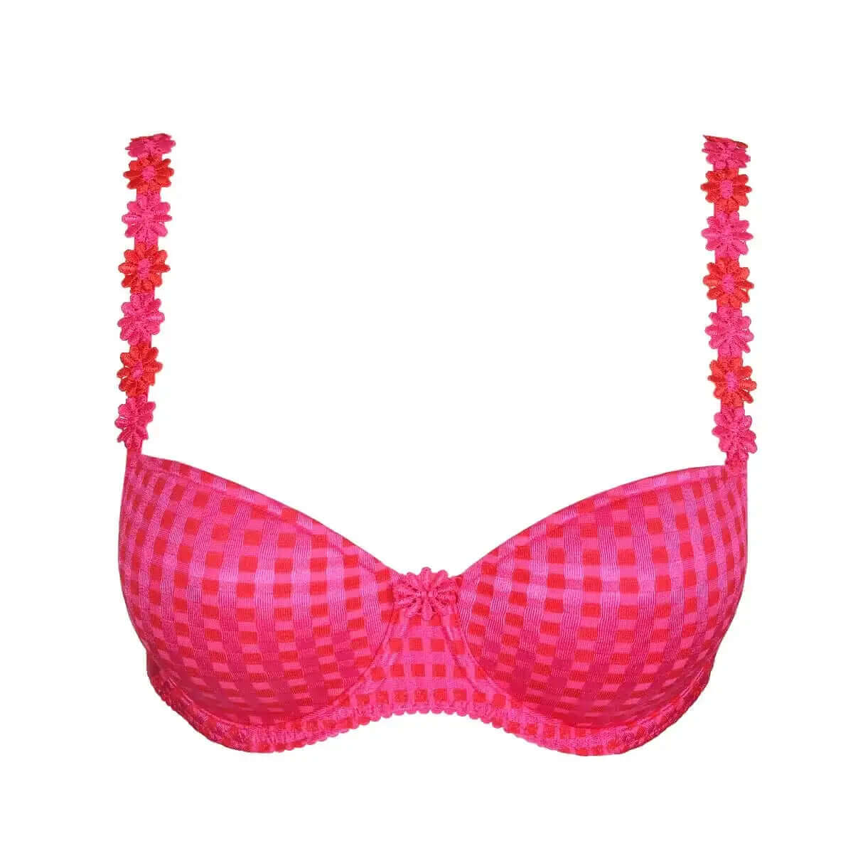 Marie Jo Avero Balcony Bra in Electric Pink