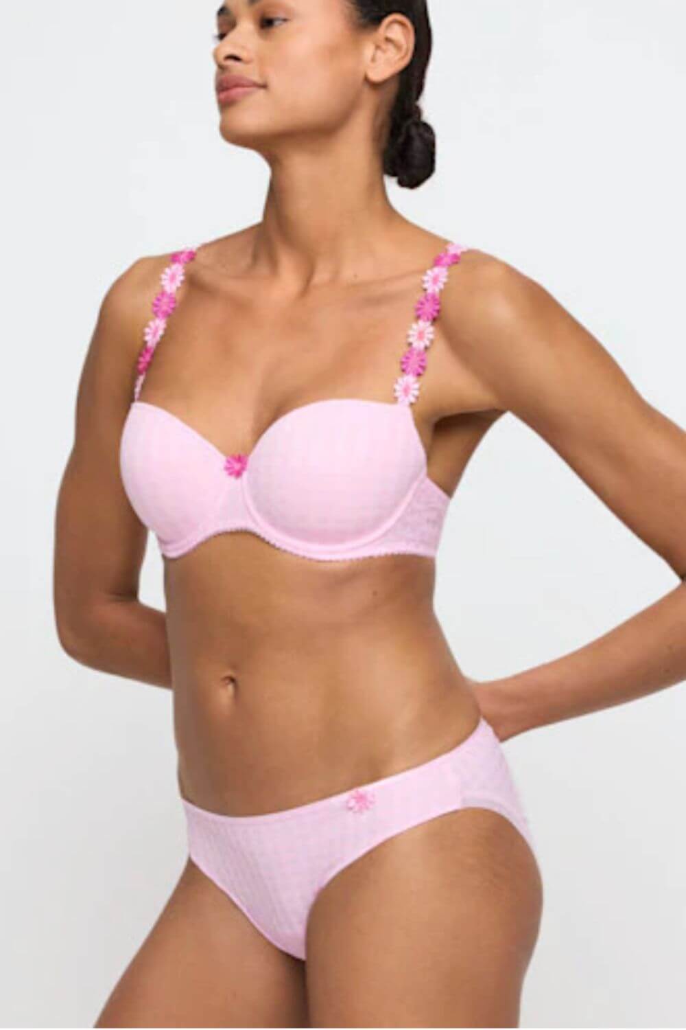 Marie Jo Avero Padded Balcony Bra in Lily Rose