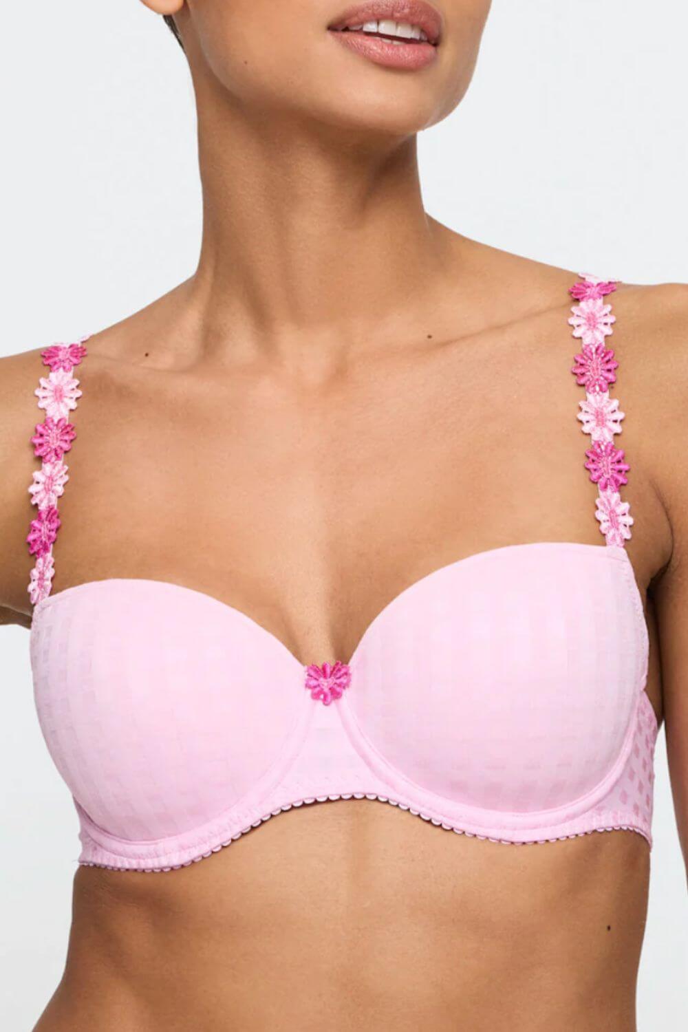 Marie Jo Avero Padded Balcony Bra in Lily Rose