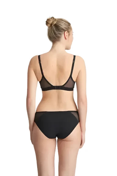 Marie Jo Louie Spacer Bra in Black back view