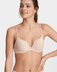 Marie Jo Tom Heart Shaped Bra in Caffe Latte