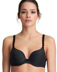 Marie Jo Tom Heart Shaped Bra in Charcoal