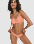 Marie Jo Tom Heart Shaped Bra in Papaya