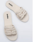 Melissa M Slide Sandal in Light Beige