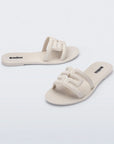 Melissa M Slide Sandal in Light Beige