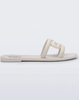 Melissa M Slide Sandal in Light Beige