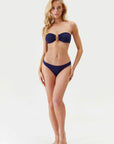 Melissa Odabash Barcelona Bikini Set in Navy