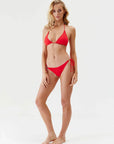 Melissa Odabash Cancun Bikini Set in Red