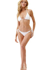 Melissa Odabash Cancun Bikini Set in White