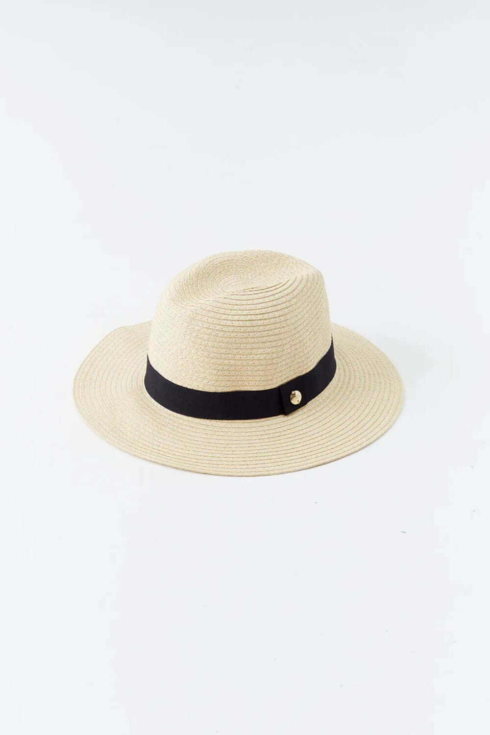 Melissa Odabash Fedora Beige/Black