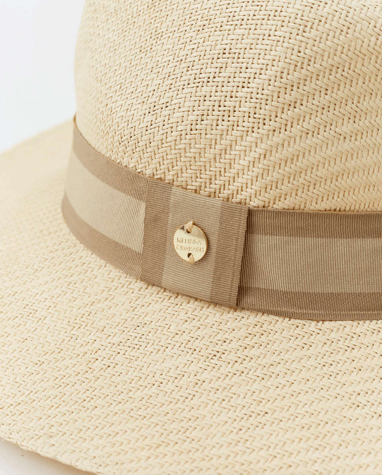Melissa Odabash Gigi Hat in Cream/Beige