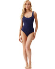 Melissa Odabash Kos One-Piece Swimsuit Navy