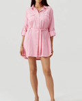 Melissa Odabash Lacey Cover up in Rose