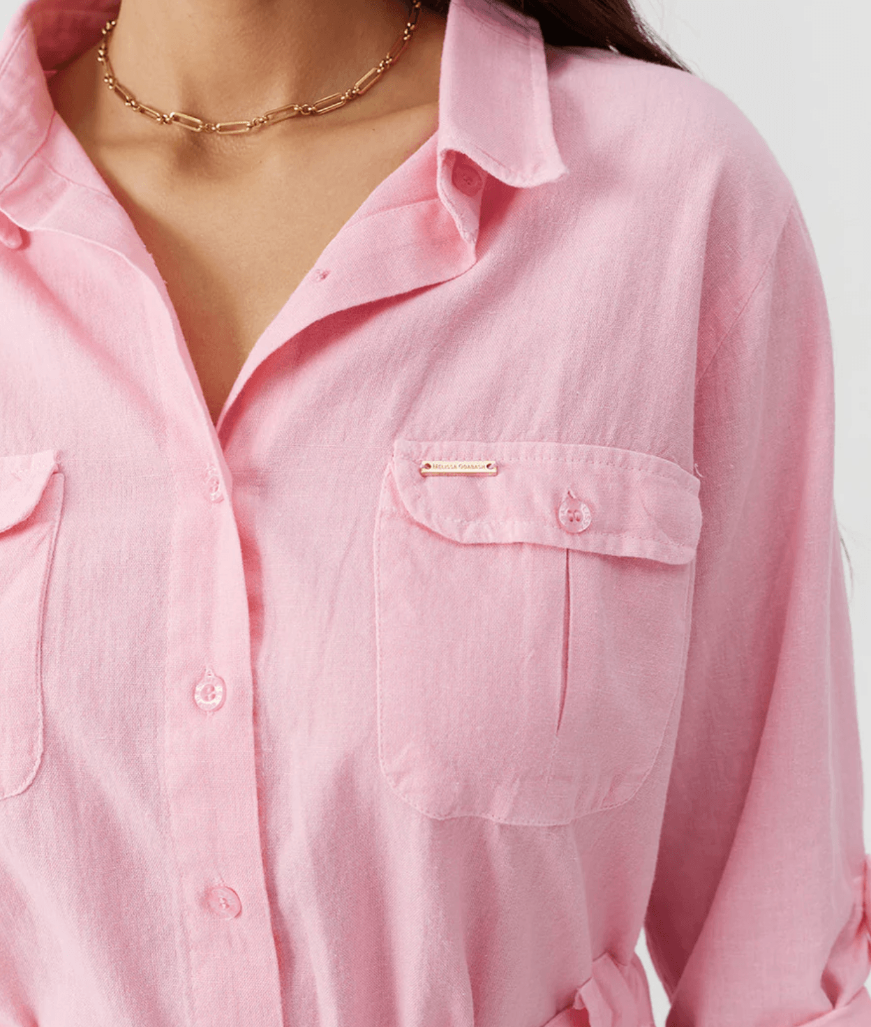 Melissa Odabash Lacey Cover Up in Rose