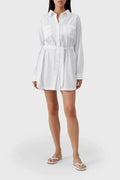 Melissa Odabash Lacey Cover up in White