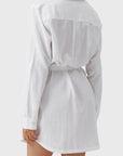 Melissa Odabash Lacey Cover Up in White