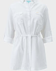 Melissa Odabash Lacey Cover Up in White