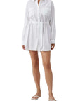 Melissa Odabash Lacey Cover Up in White