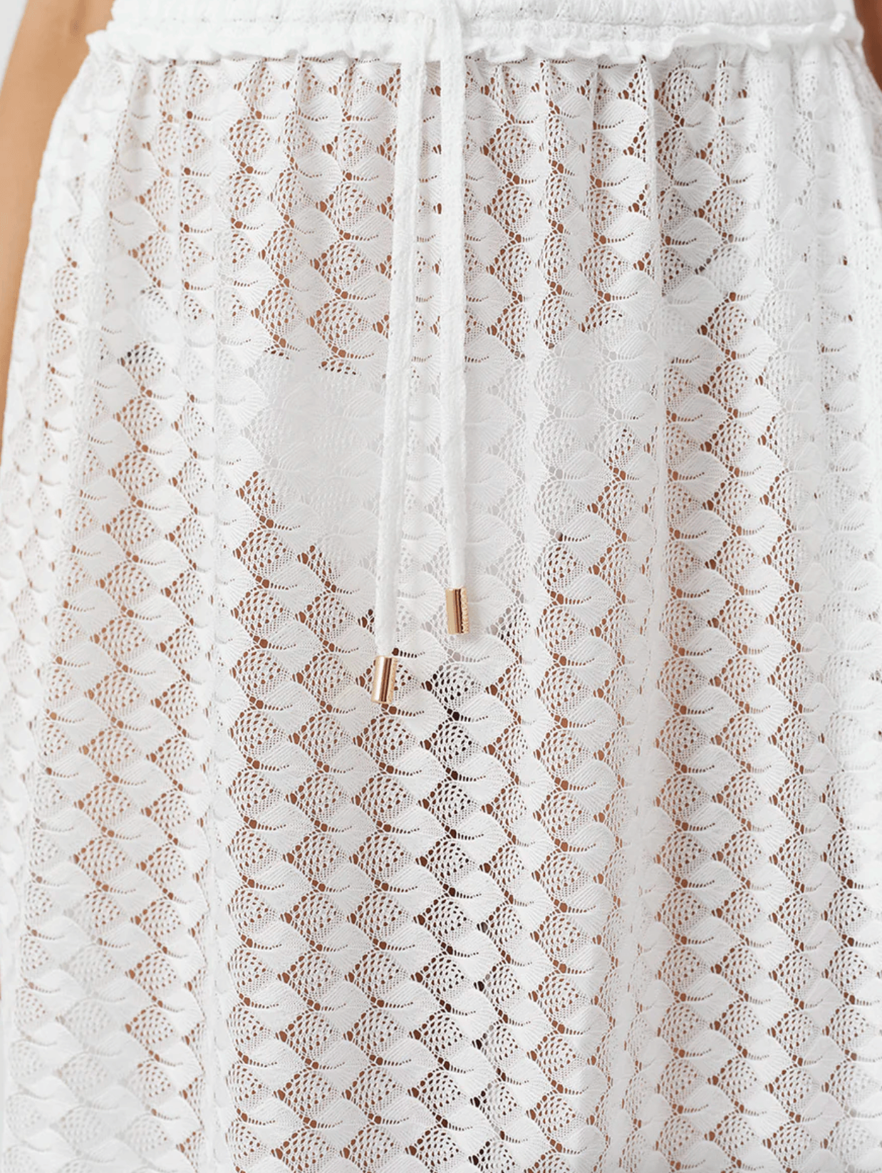 Melissa Odabash Mendi Maxi Skirt in White