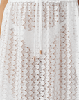 Melissa Odabash Mendi Maxi Skirt in White