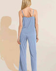 Gisele Cami/Pant PJ Set in Wedgewood Blue