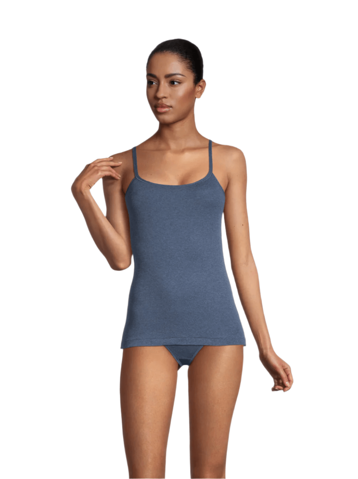 Oscalito Cotton Spaghetti Tank Top front view