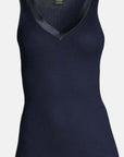 Oscalito Ribbed V-Neck Camisole in Blue