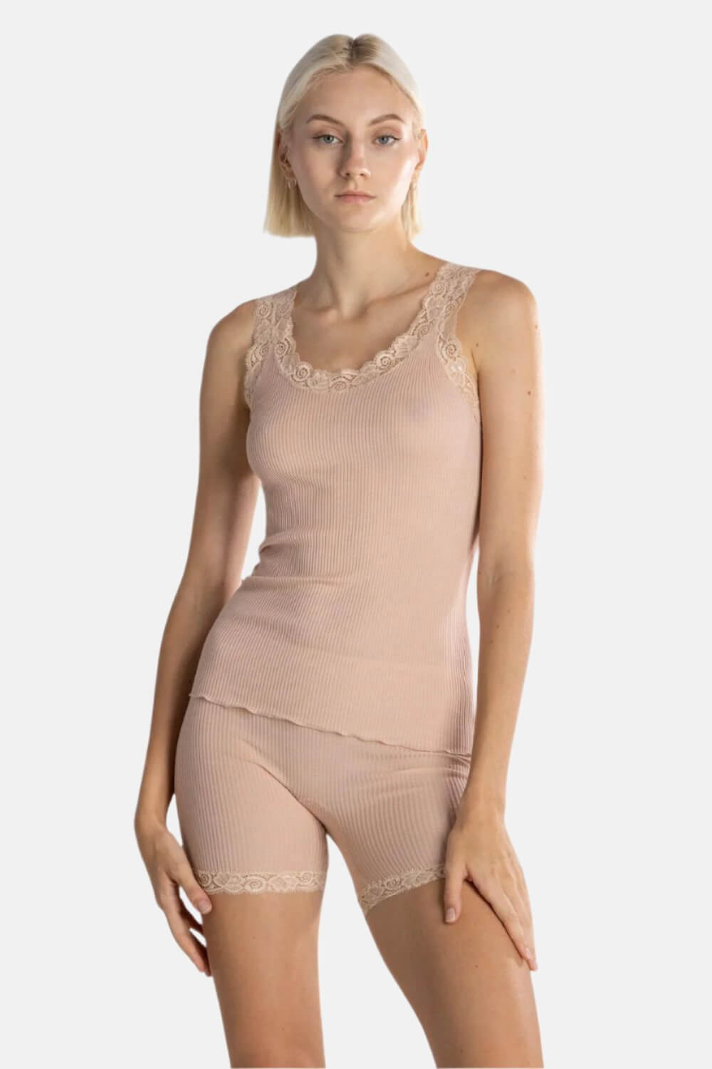 Oscalito Scoop Neck Ribbed Camisole